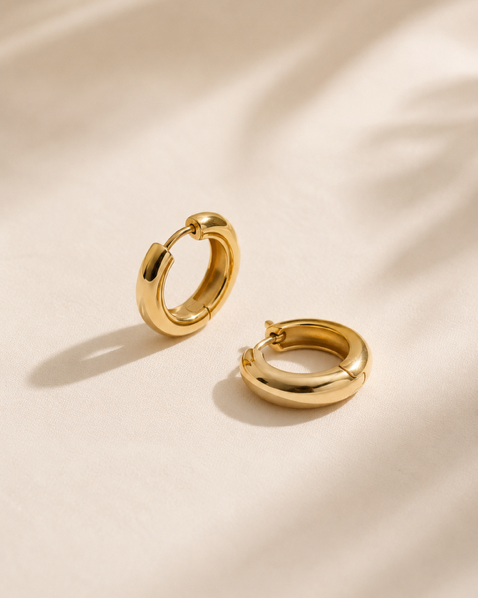 Classic hoop - Gold