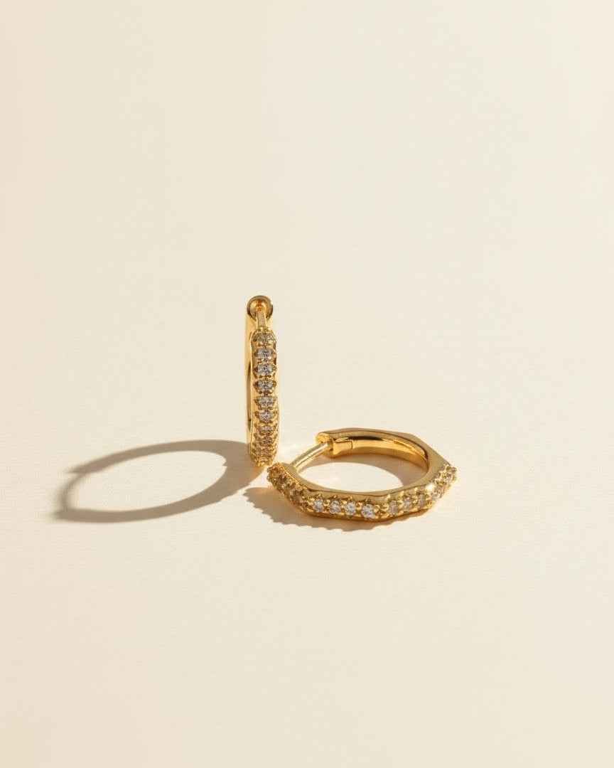 Diana Hoops - Gold