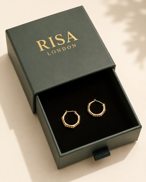 Diana Hoops - Gold