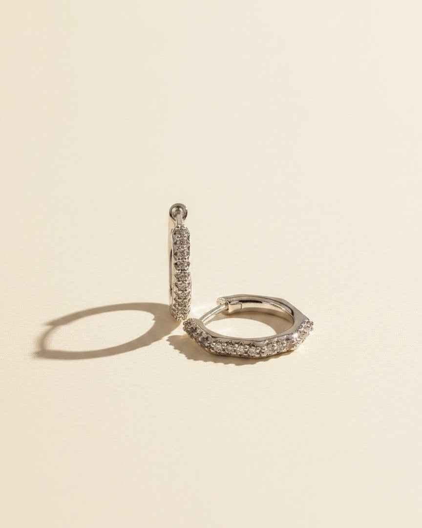 Diana Hoops - Silver