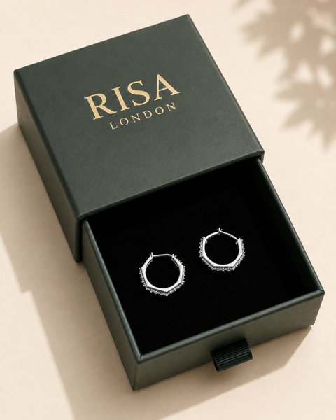 Diana Hoops - Silver