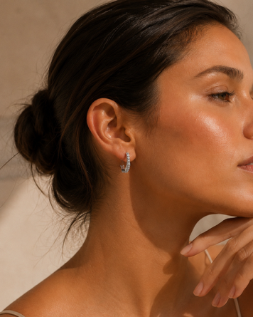Diana Hoops - Silver