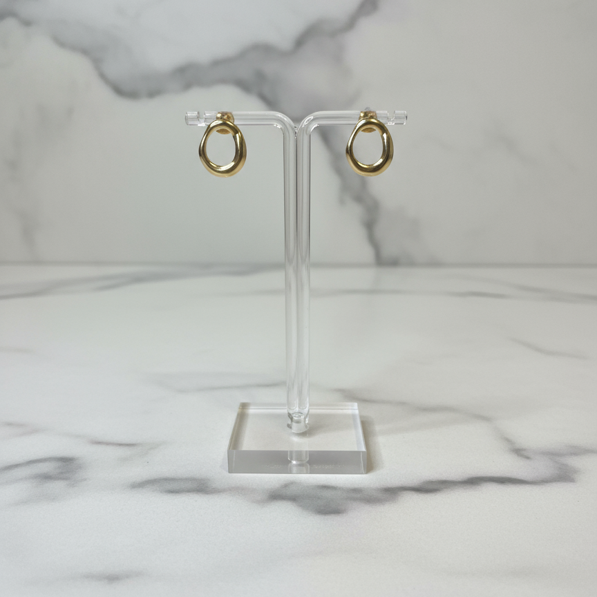 Elan Loop Studs - Gold